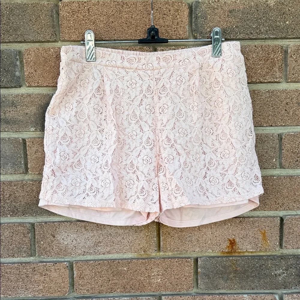Monteau Blush Lace Kids Shorts Size XL - Picture 1 of 5
